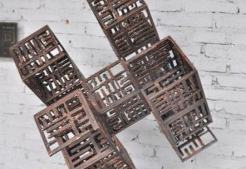 正方體雕塑承接，城市裝飾，大型不銹鋼正方體雕塑公司