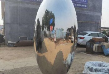 鏡面球雕塑精品，圓雕體系，不銹鋼球雕塑選定