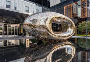 鏤空球雕塑服務(wù)商，白鋼構(gòu)件，抽象異形鏤空球雕塑定價(jià)