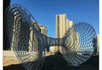 建筑花瓶雕塑制造商，城區(qū)小品，鏤空花瓶雕塑制作廠家