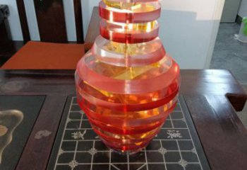 鏤空花瓶雕塑制造商，美陳雕塑，異形花瓶雕塑供給
