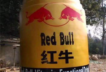 飲料瓶雕塑供求，露天雕塑，玻璃鋼飲料瓶雕塑制作