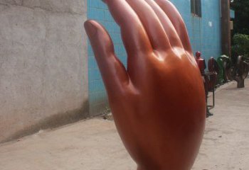 佛手雕塑精選，歐式風格，藝術(shù)不銹鋼佛手雕塑指用