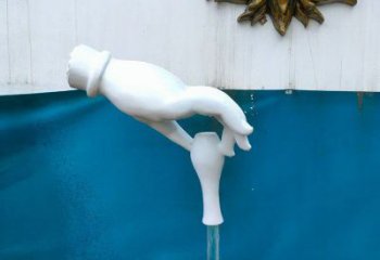 手雕塑服務(wù)商，公園小品，地產(chǎn)手捏瓶子雕塑廠(chǎng)家