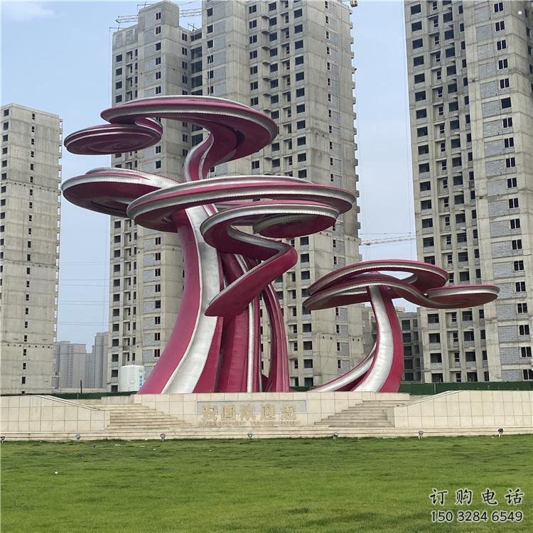 鏤空樹雕塑展品，景觀概念，烤漆鏤空樹雕塑優(yōu)選