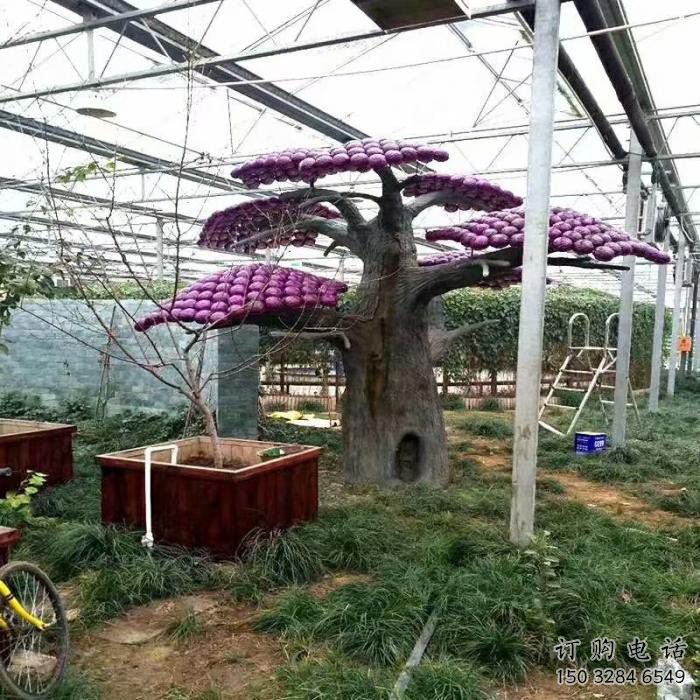 仿真樹(shù)雕塑服務(wù)商，公園小品，玻璃鋼仿真樹(shù)雕塑制作