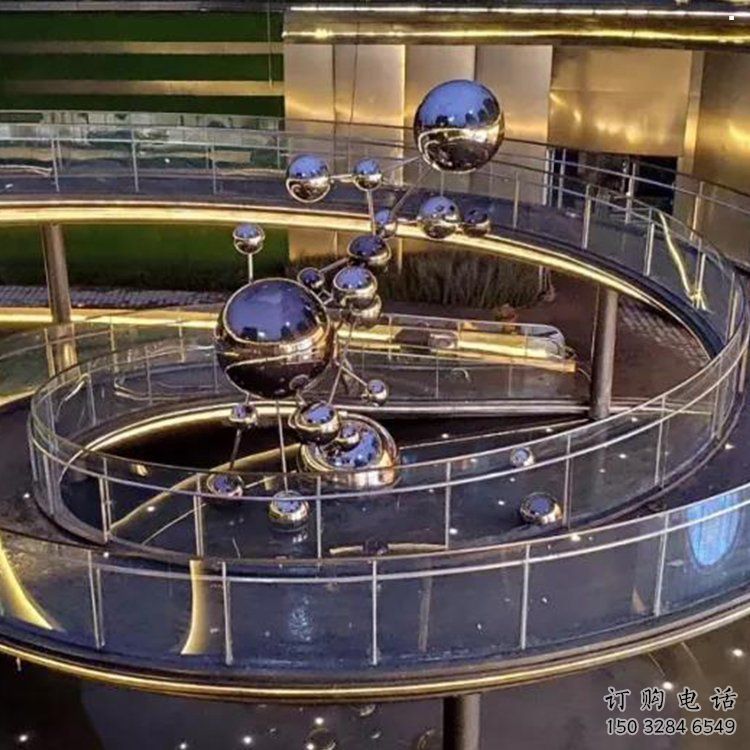 公園景觀雕塑，噴砂發(fā)光雕塑，鍛造工藝
