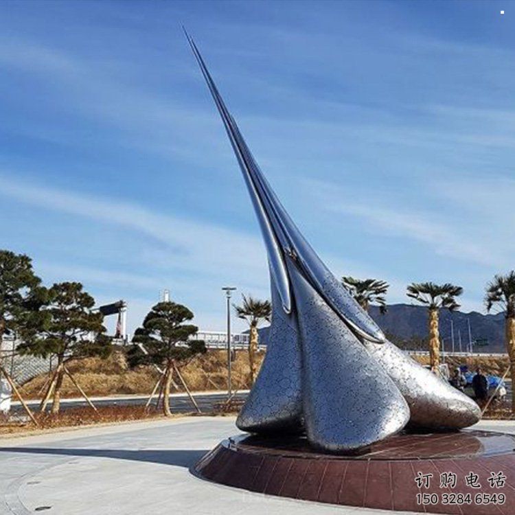 房地產(chǎn)景觀雕塑，仿古水滴雕塑，噴砂制造