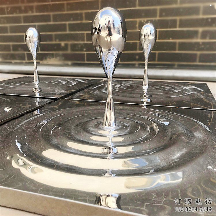 水滴雕塑指用，景觀雕塑，不銹鋼水滴雕塑點(diǎn)擊