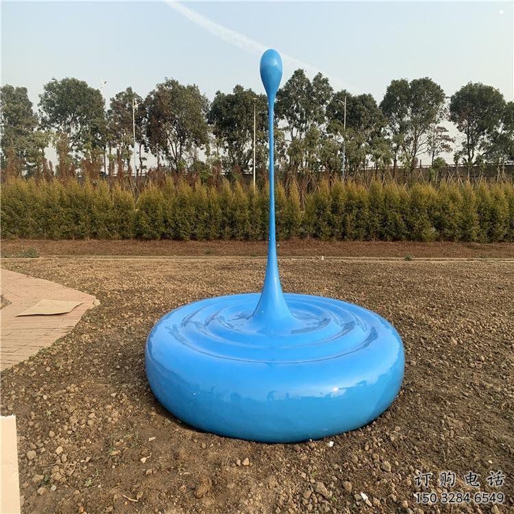 水滴雕塑工廠標準，多彩藝術，景觀烤漆水滴雕塑供應