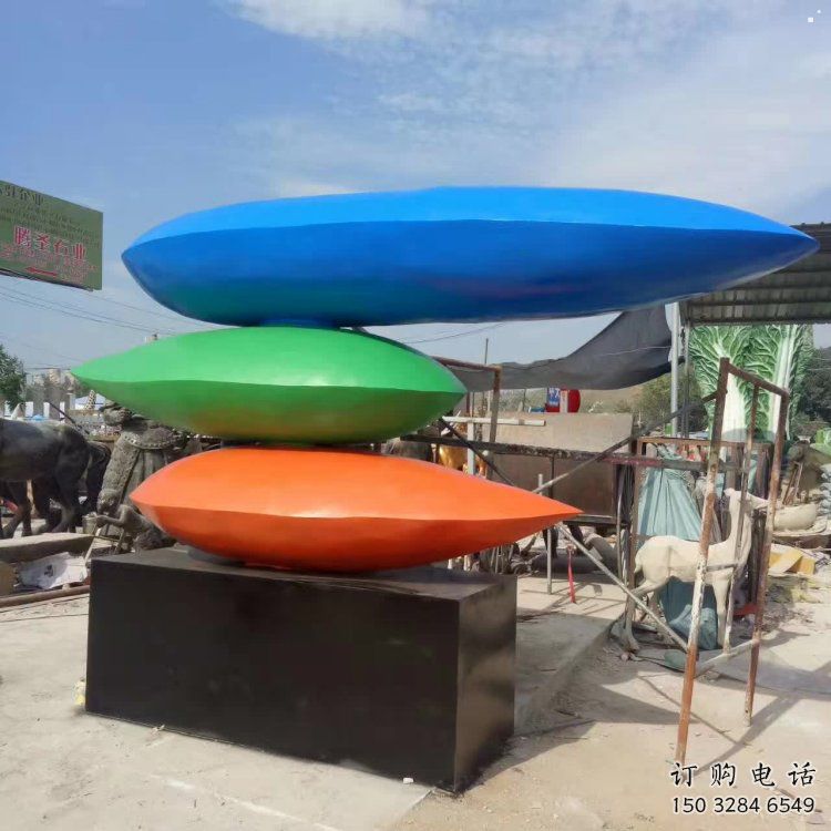 水滴雕塑優(yōu)選，多彩藝術(shù)，抽象烤漆水滴雕塑選用