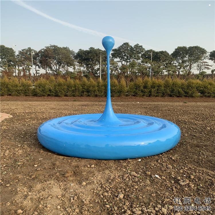 水滴雕塑制造，街景小品，景觀烤漆水滴雕塑優(yōu)價(jià)