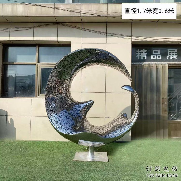 酒店水滴雕塑，鍍金歐式雕塑，仿古擺件