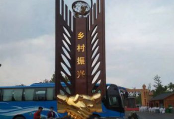 握手雕塑生產(chǎn)商，地標擺件，不銹鋼握手雕塑生產(chǎn)