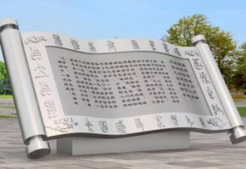 書簡雕塑常用，公園小品，不銹鋼書簡雕塑生產(chǎn)商
