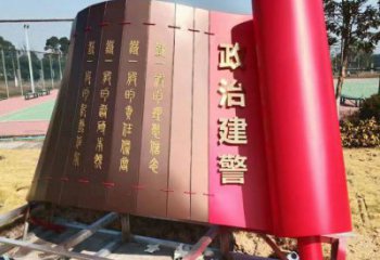 城市書(shū)卷雕塑，網(wǎng)格體育雕塑，古銅效果