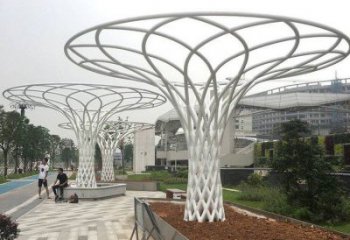 遮陽(yáng)樹雕塑生產(chǎn)，中式工藝，鏤空遮陽(yáng)樹雕塑精品