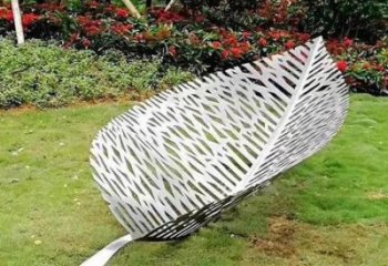 鏤空樹葉雕塑制作，公園雕塑，鐵藝樹葉雕塑常用