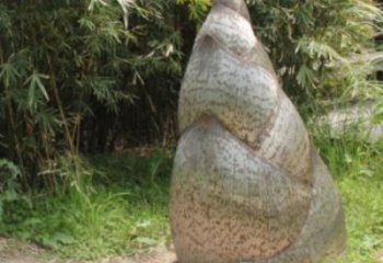 竹筍雕塑精選，街景小品，不銹鋼竹筍雕塑指用廠家