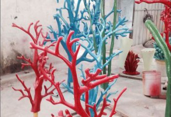 仿真樹雕塑制作，廣場雕塑，玻璃鋼仿真樹雕塑提供