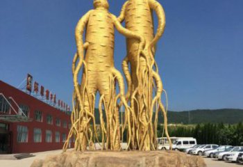大型人參雕塑標準，街頭藝術(shù)，廣場人參樹雕塑通用