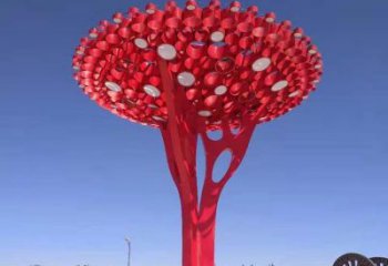 大型樹干雕塑公司，花園小品，不銹鋼樹干雕塑常用