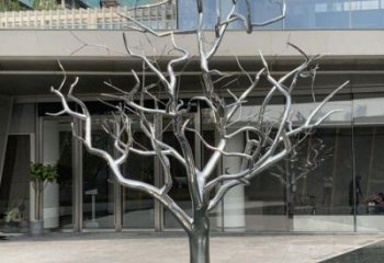 樹干雕塑供給，歐式風(fēng)格，不銹鋼樹干雕塑廠家