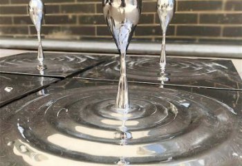 水滴雕塑指用，景觀雕塑，不銹鋼水滴雕塑點擊
