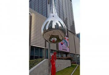 水滴雕塑供需，廣場雕塑，不銹鋼鏡面水滴雕塑選用