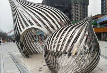 大型水滴雕塑常用，戶外擺放，鏤空水滴雕塑預(yù)定
