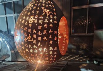 水滴雕塑選定，美陳雕塑，現(xiàn)代鏤空水滴雕塑優(yōu)選