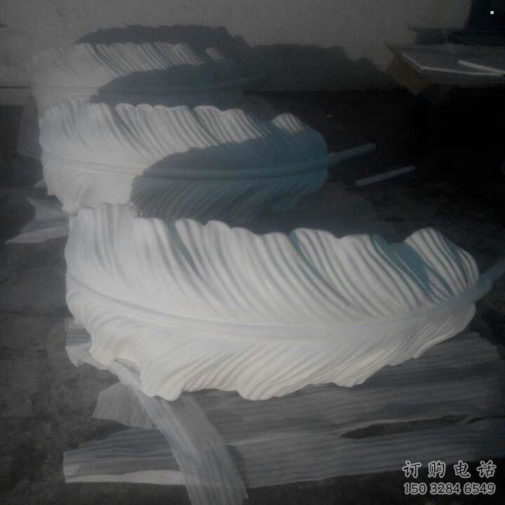 羽毛雕塑指用，景觀雕塑，玻璃鋼羽毛雕塑點擊