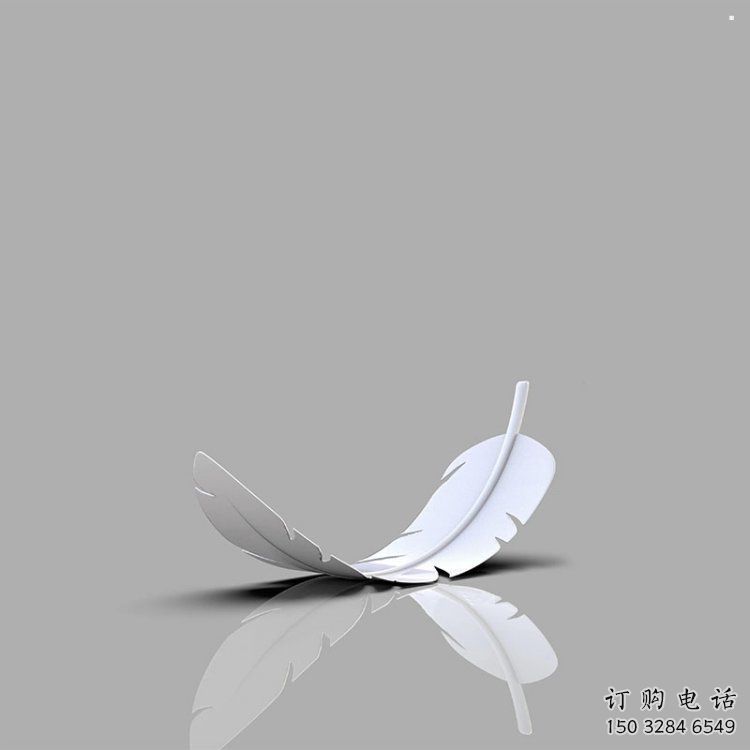 景區(qū)羽毛雕塑優(yōu)選，圓雕體系，城市烤漆羽毛雕塑選定
