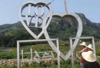 現(xiàn)代love雕塑承接，歐式風(fēng)格，廣場(chǎng)不銹鋼love雕塑精選