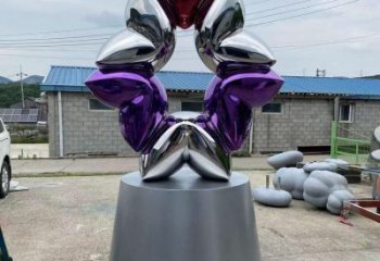 心心相印雕塑展品，公園小品，城市雕塑供需