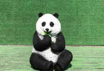 商場熊貓雕塑展品，景觀概念，仿真熊貓雕塑優(yōu)選