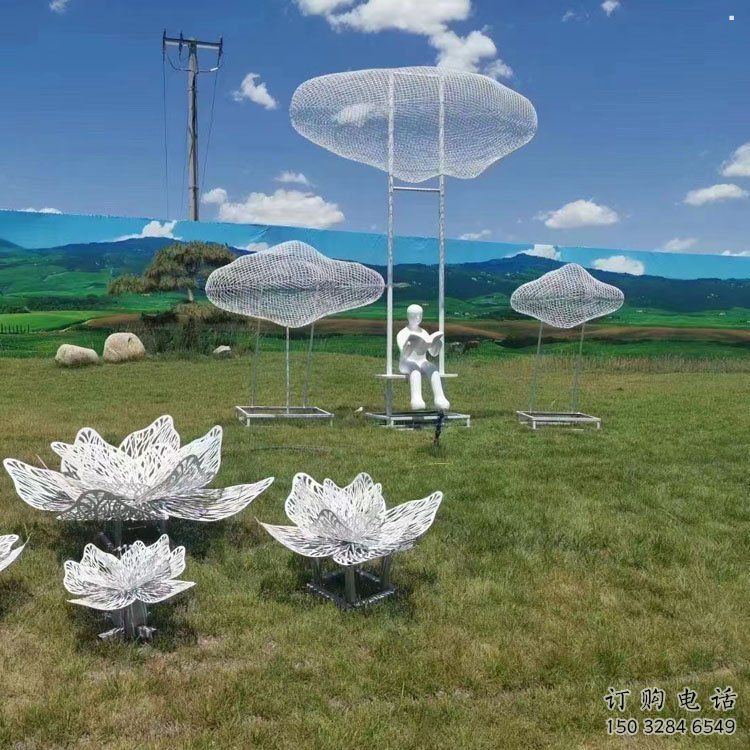 云梯雕塑