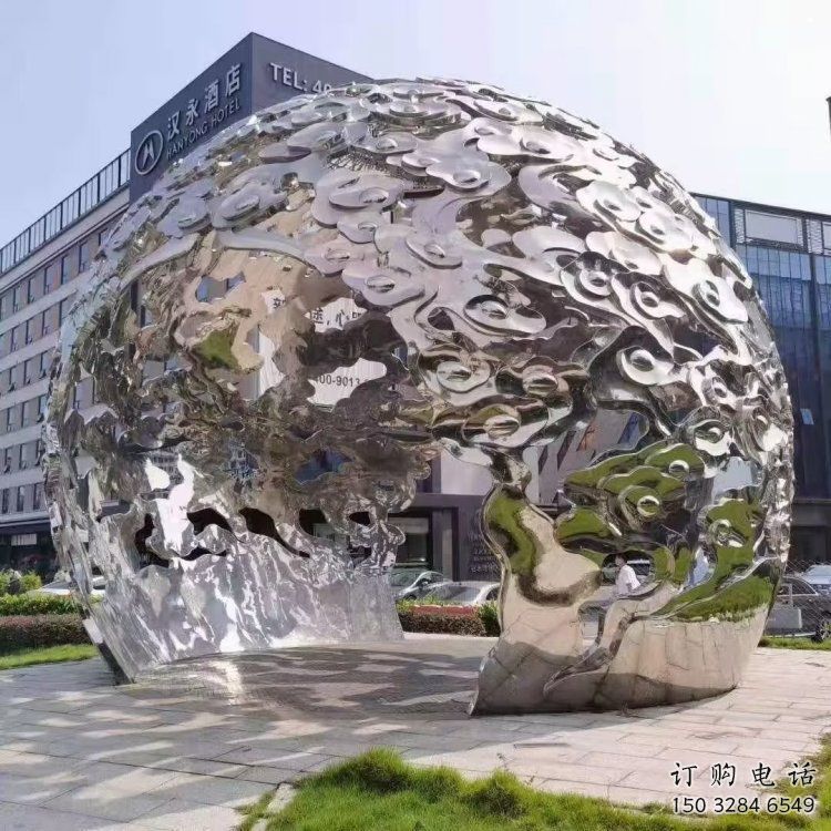 戶(hù)外云朵雕塑，鍍金歐式雕塑，鍛造工藝