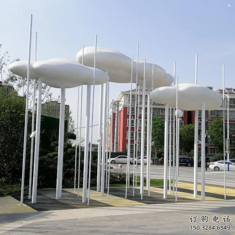 室內(nèi)云梯雕塑，拉絲景觀雕塑，抽象效果