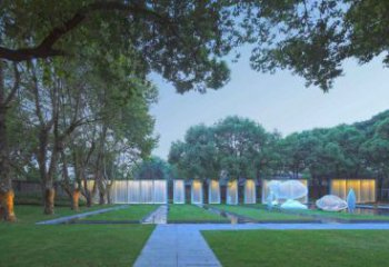 云朵景觀雕塑廠家，鏤空工藝制作，鏤空云朵雕塑廠