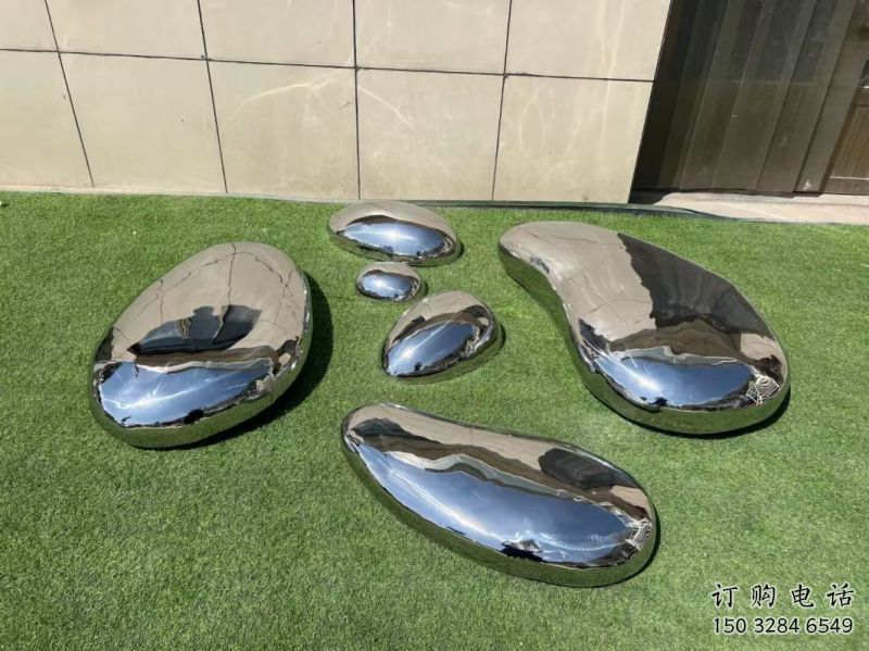 售樓部景觀雕塑，噴砂景觀石雕塑，烤漆題材