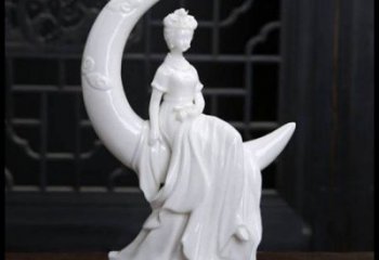 月亮雕塑優(yōu)價(jià)，鋼管組合，月亮仙子雕塑異型特供