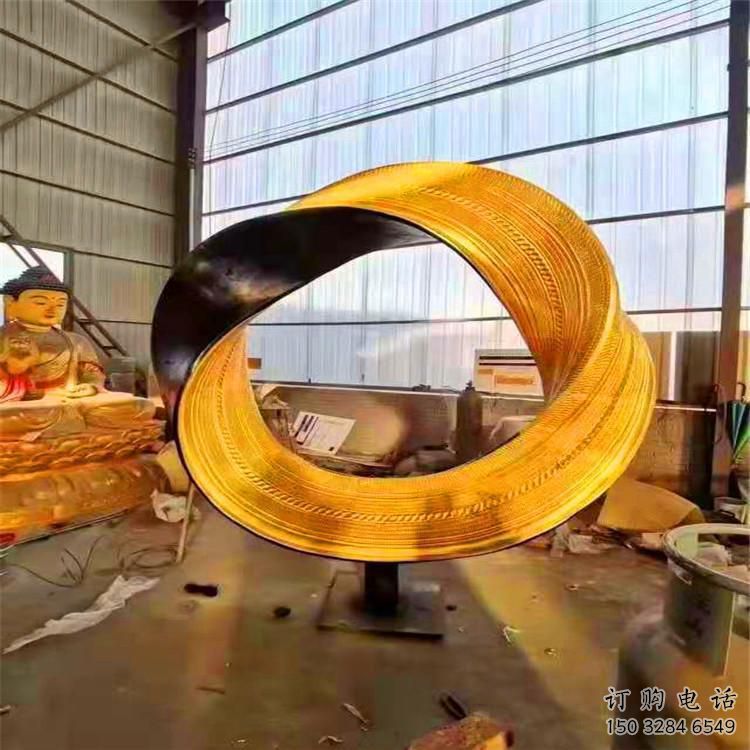 圓環(huán)雕塑供給，景區(qū)雕塑，民俗烤漆圓環(huán)雕塑優(yōu)選
