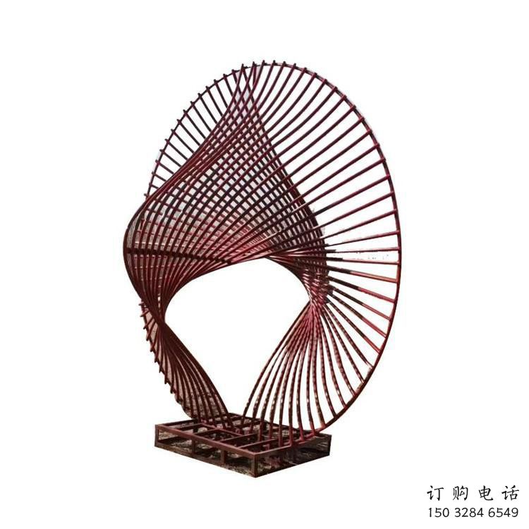 地產(chǎn)圓環(huán)雕塑供應(yīng)，地標(biāo)擺件，鏤空圓環(huán)雕塑制造