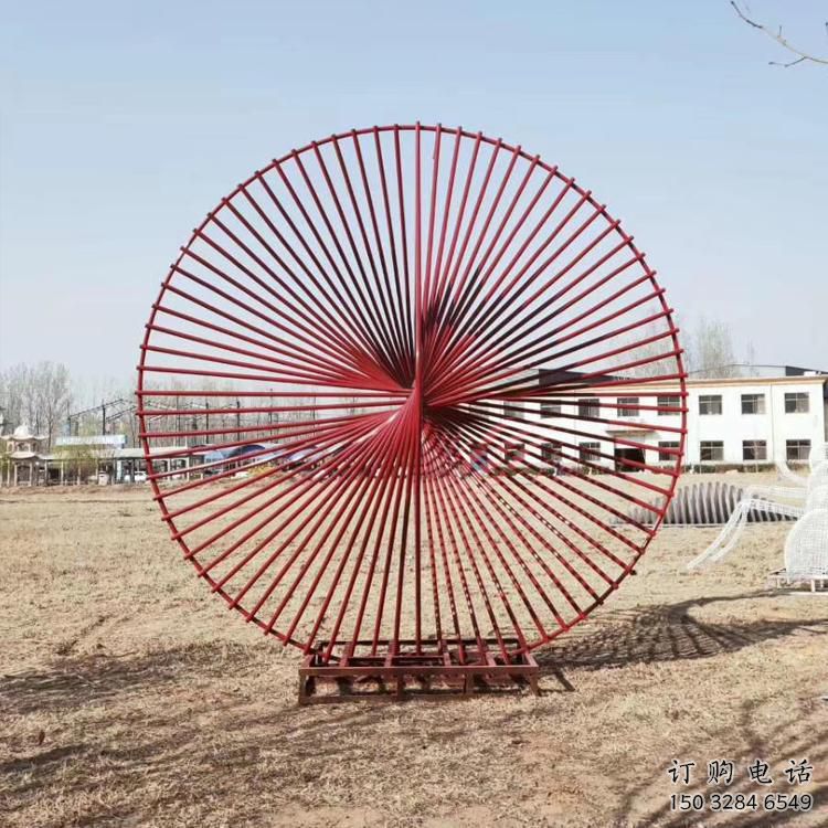 圓環(huán)雕塑定價，拉絲工藝，鏤空圓環(huán)雕塑制作廠家