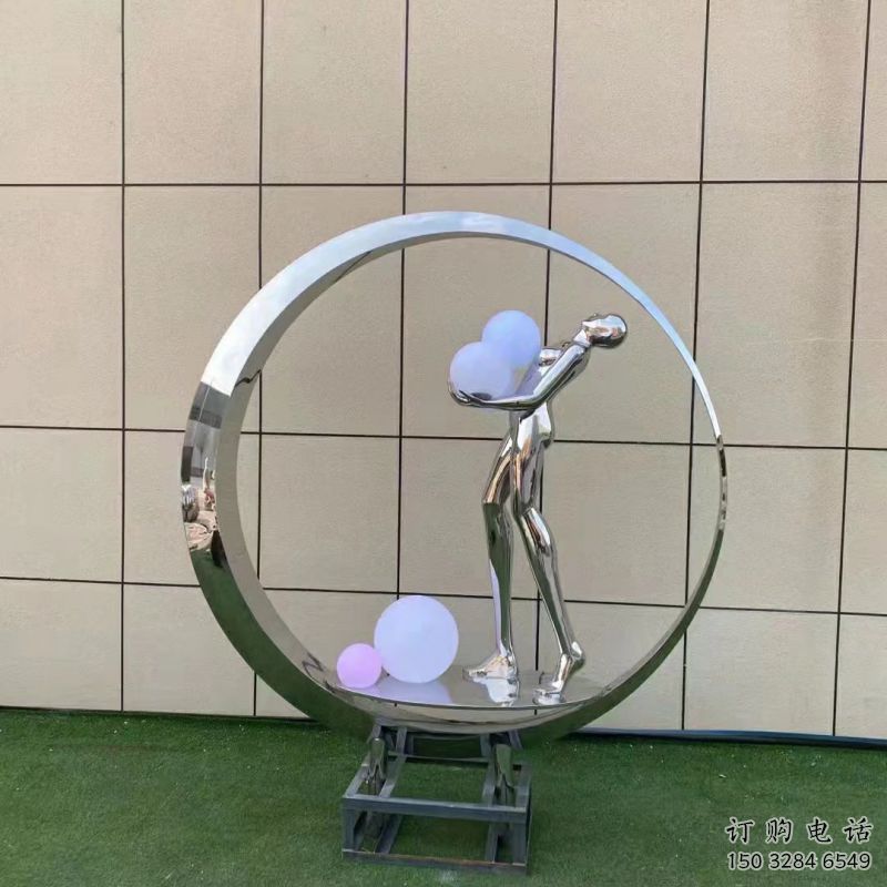 地產(chǎn)仙子雕塑生產(chǎn)，城市裝飾，景觀圓環(huán)仙子雕塑選定