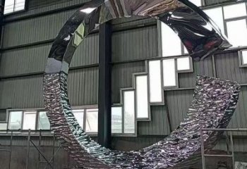 圓環(huán)雕塑造型選用，美陳雕塑，抽象不銹鋼圓環(huán)雕塑標(biāo)準(zhǔn)