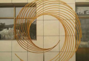 圓環(huán)雕塑供求，露天雕塑，鏤空圓環(huán)雕塑制作