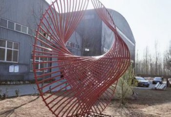 圓環(huán)雕塑精選，歐式風格，藝術鏤空圓環(huán)雕塑指用