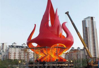 火炬雕塑優(yōu)選，陸地擺件，不銹鋼火炬雕塑供應(yīng)
